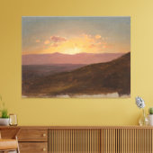 Frederic Edwin Church - Lower Falls, Rochester, NY キャンバスプリント (インサイチュ (リビング))