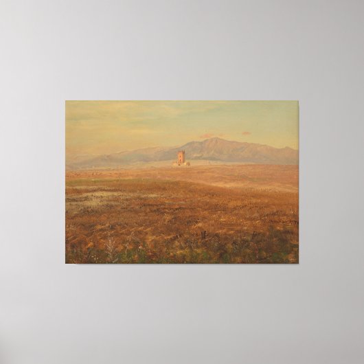 Frederic Edwin Church - Mexican landscape  キャンバスプリント (正面)