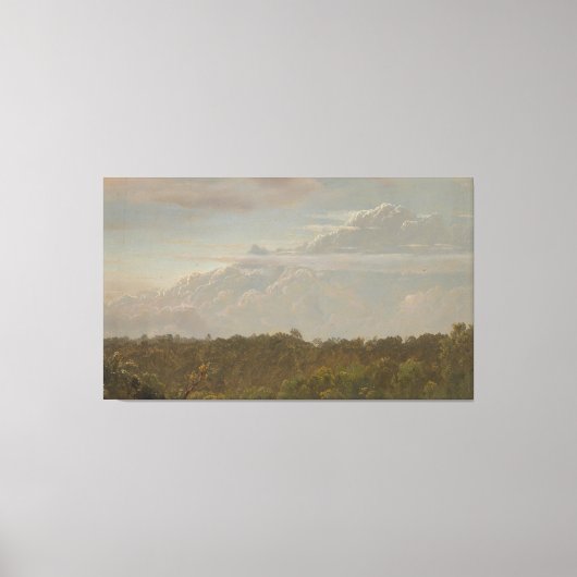 Frederic Edwin Church - Thunder Clouds, Jamaica キャンバスプリント (正面)