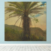 Frederic Edwin Church - Tree Fern, Jamaica キャンバスプリント (インサイチュ (ウッドフロア))