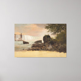 Frederic Edwin Church - View of the Canadian Falls キャンバスプリント