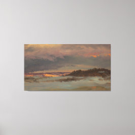 Frederic Edwin Church - Watch Tower in Italy キャンバスプリント