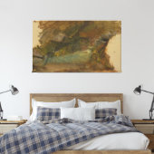 Frederic Edwin Church - Woodland Scene キャンバスプリント (インサイチュ (寝室))