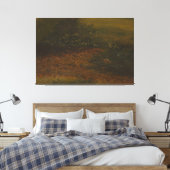 Frederic Edwin Church - Woodland Scene キャンバスプリント (インサイチュ (寝室))