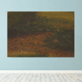 Frederic Edwin Church - Woodland Scene キャンバスプリント (インサイチュ (ウッドフロア))