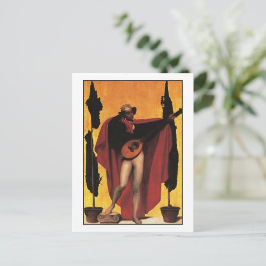 Frederic Leightonによる音楽 ポストカード (スタンド正面)