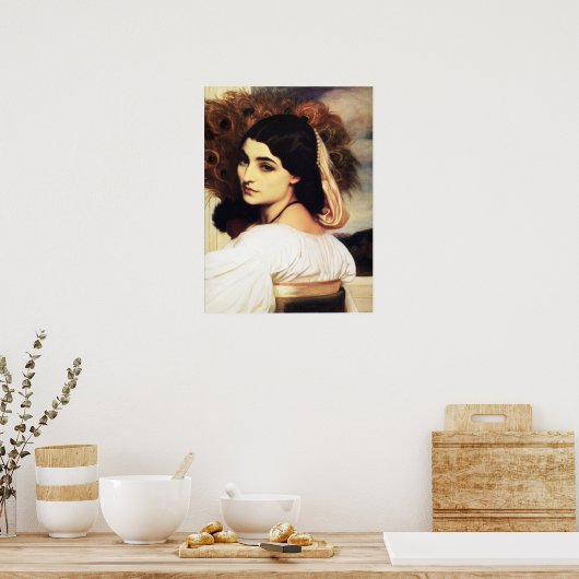 Frederic Leighton Pavonia Poster ポスター (キッチン)