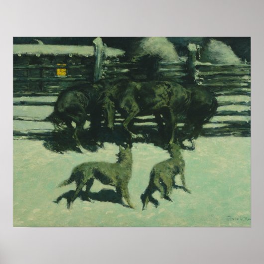 Frederic Remington - The 救済 Call for  ポスター (正面)