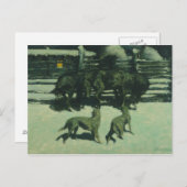 Frederic Remington - The 救済 Call for ポストカード (正面/裏面)