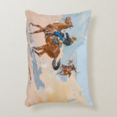 Frederic Remington - The Advance-Guard(The Mil) アクセントクッション (正面(垂直))