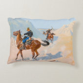 Frederic Remington - The Advance-Guard(The Mil) アクセントクッション (裏面)