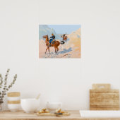 Frederic Remington - The Advance-Guard(The Mil) ポスター (キッチン)