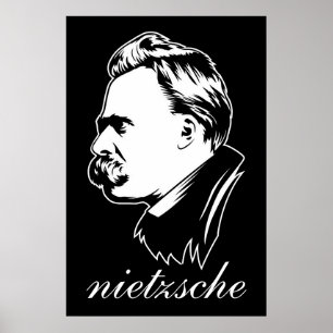 Frederich Nietzscheのポートレートのマウスパッド ポスター