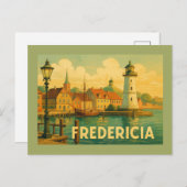 Fredericia Denmark Soldier ポストカード (正面/裏面)