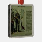 Frederickからの宣言のコピーIII メタルオーナメント (右)