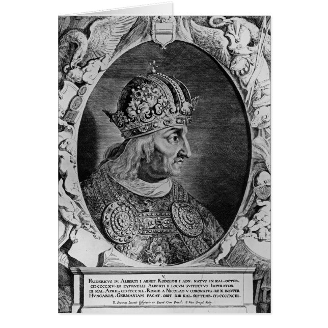 FrederickのポートレートIVの神聖ローマ皇帝 (正面)