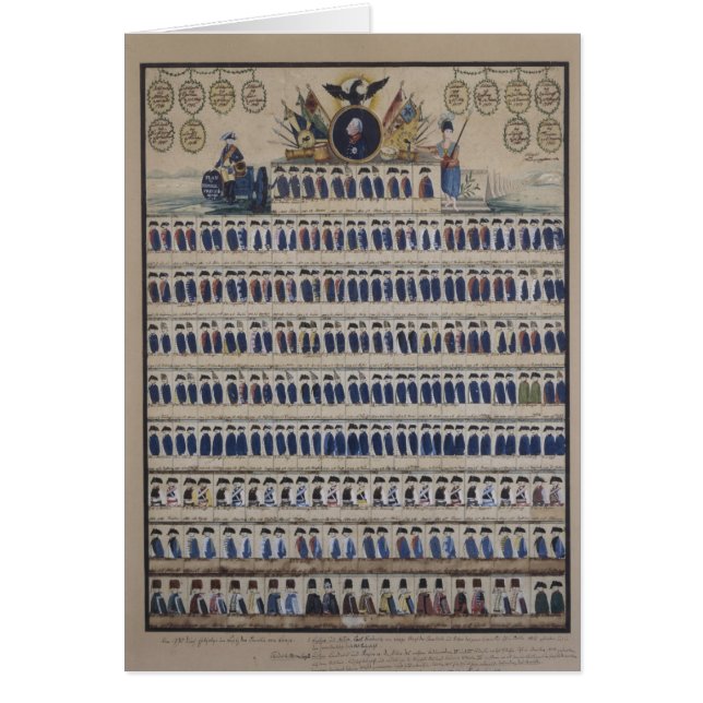 Frederickの時からプロイセンのユニフォーム (正面)