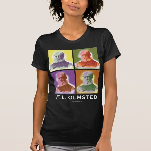 Frederickの法律Olmsted Tシャツ (正面)