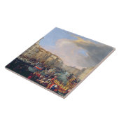 Frederickを記念して保持されるレガッタデンマークのVI タイル (側面)