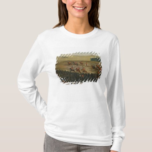 Frederickウィリアムとの雄鹿狩りプロシアのI Tシャツ (正面)