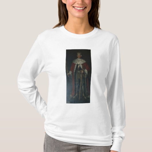 FrederickウィリアムIのプロシアの王位の象徴の王 Tシャツ (正面)
