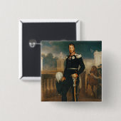 FrederickウィリアムIIIのプロシアの王 缶バッジ (正面&裏面)