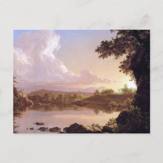 Frederickエドウィン教会によるCatskillの入り江 ポストカード (正面)