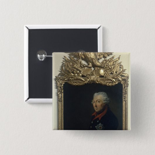 FrederickプロシアのII 缶バッジ (正面&裏面)