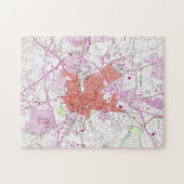 Frederickメリーランド(1953年) 2のヴィンテージの地図 ジグソーパズル (横)