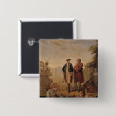 Frederick王プロシアのII 缶バッジ (正面&裏面)