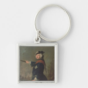 Frederick王IIプロシア1746年の素晴らしいの キーホルダー