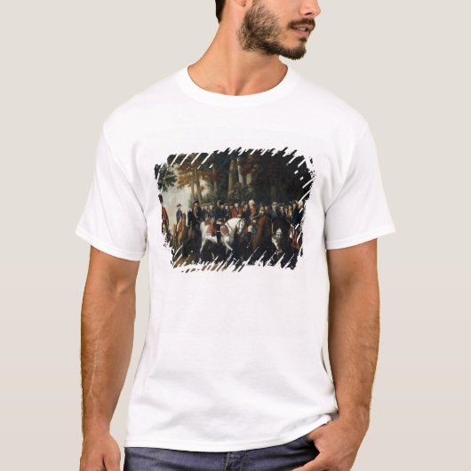 Frederick王PreussenフォンからのIIのリターン Tシャツ (正面)
