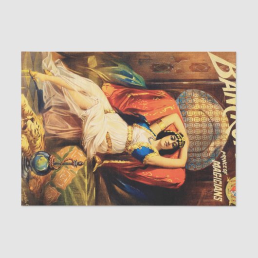 、Frederick Bancroft手品師の王子 薄葉紙 (正面)