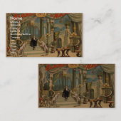 Frederick Bancroft、「手品師のPalace 名刺 (正面/裏面)