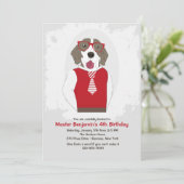 Frederick Dog Invitation 招待状 (スタンド正面)