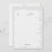 Frederick Dog Invitation 招待状 (裏面)