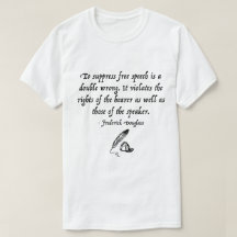 Frederick Douglassの言論の自由の引用文