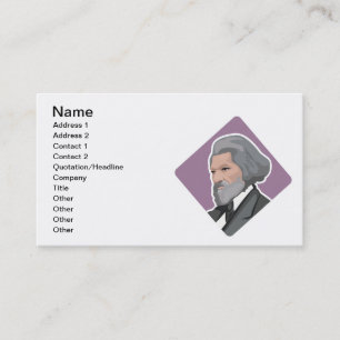 Frederick Douglass 名刺