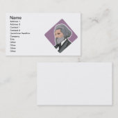 Frederick Douglass 名刺 (正面/裏面)