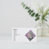 Frederick Douglass 名刺 (スタンド正面)