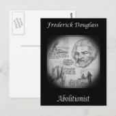 Frederick Douglass ～廃止論者～Orator～改革者 ポストカード (正面/裏面)