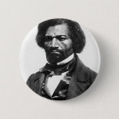 Frederick Douglass 缶バッジ (正面)