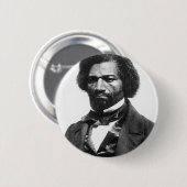 Frederick Douglass 缶バッジ (正面&裏面)
