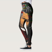 Frederick Douglass c1860s, Junefech Word Cloud レギンス (左)