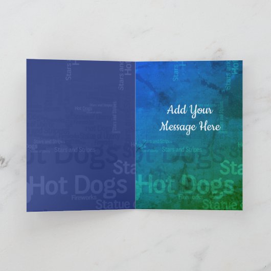 Frederick Douglass c1860s、Juneth Word Cloud カード (内部)