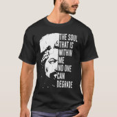 Frederick Douglass Quote Apparel, Black History Mo Tシャツ (正面)