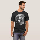 Frederick Douglass Quote Apparel Black History Mon Tシャツ (正面フル)