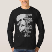 Frederick Douglass Quote Apparel Black History Mon Tシャツ (正面)