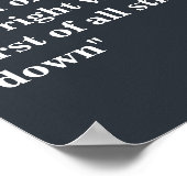 Frederick Douglass Quote On Freedom Of Speech ポスター (角)