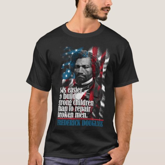 FREDERICK DOUGLASS - Strong Children T-Shirt Tシャツ (正面)